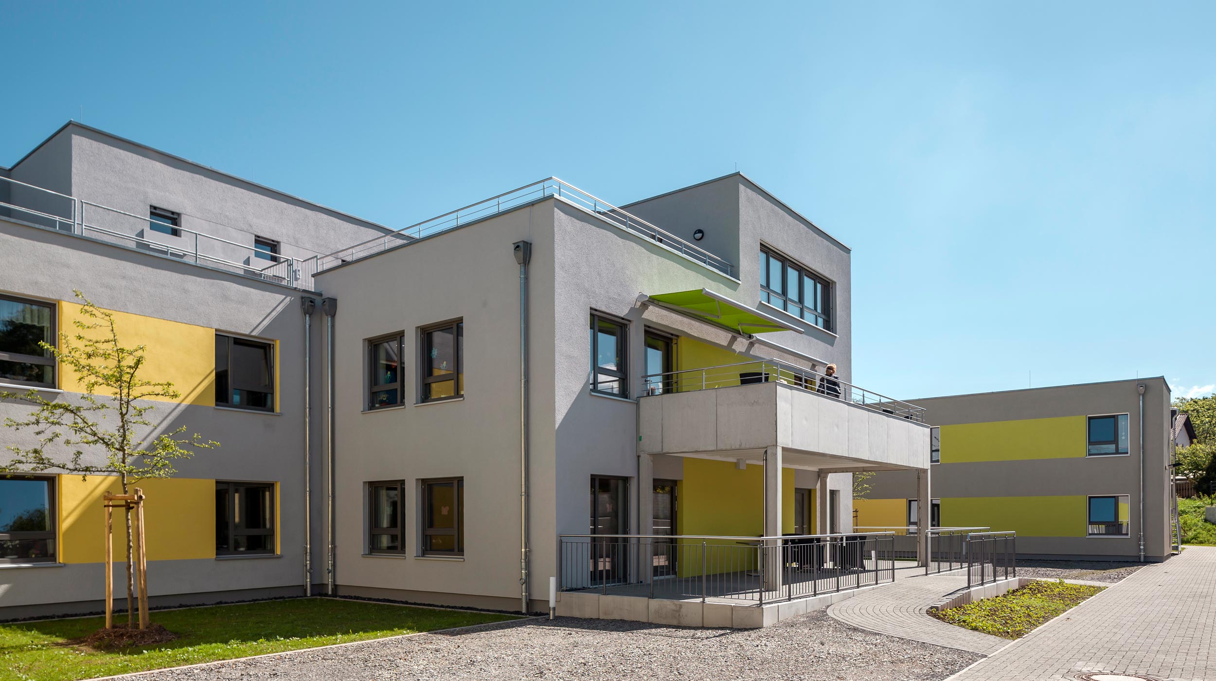 Holzbau im Gesundheitswesen, Seniorenwohnheim in Hessisch-Lichtenau