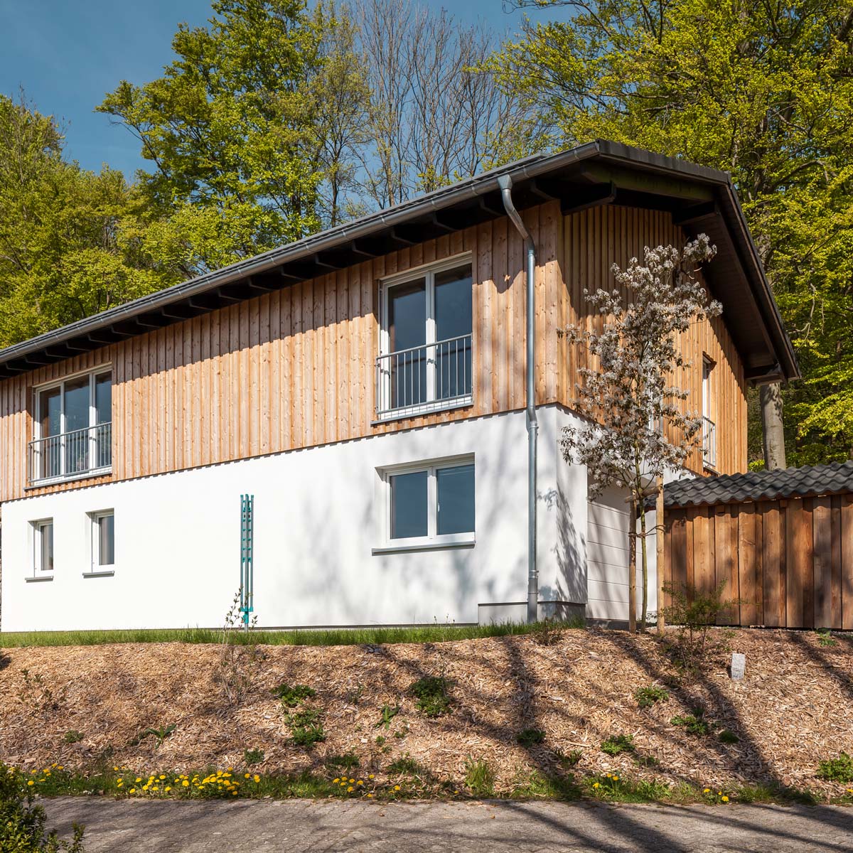 Einfamilienhaus aus Holz