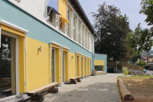 Kindergarten in Spangenberg, Erweiterungsbau aus Holz